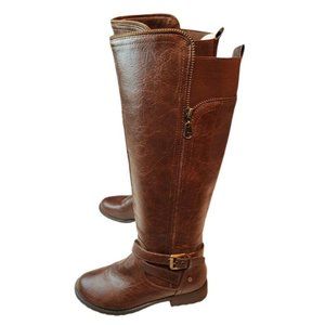 GUESS Womens Halsey Brown Boots Size 7.5